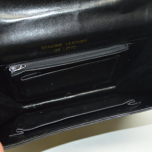 Litto Leather Constance H Flap Shoulder Bag - Picture 12 of 13